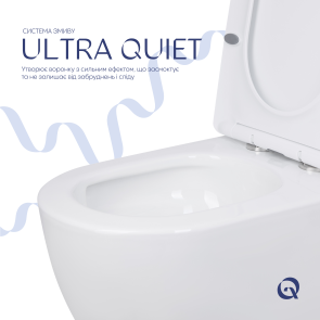Унітаз підлоговий Qtap Jay Ultra Quiet з сидінням Soft-close 640x360x835 мм QT07222175TW White №5