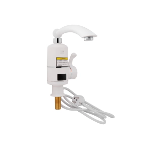 Проточний кран-водонагрівач кухонний для кухні Lidz Warm 057 LDWAR057WCR24983 White / Chrome №5