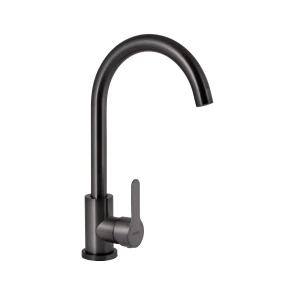 Смеситель для кухни U-образный Brinex Pure 015F U-образный Graphite BRIPUR015FGRP №1