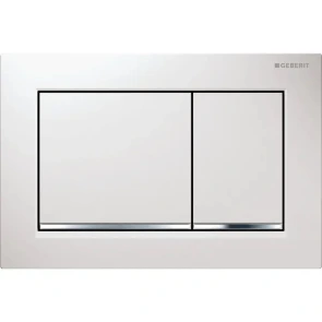 Кнопка зливу Omega 30 (115.080.KJ.1) білий, Geberit №1
