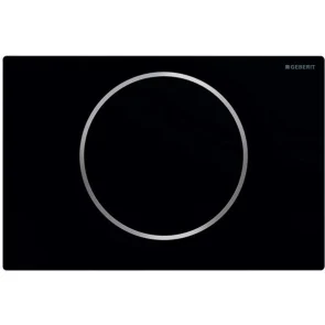 Кнопка зливу Sigma 10 (115.758.14.5) чорний мат, Geberit №1
