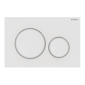 Кнопка зливу Sigma20 115.882.01.1 білий мат Geberit №1