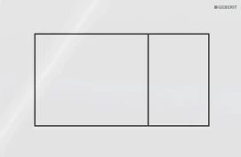 Кнопка зливу Sigma 01 Square 115.660.11.1 білий Geberit купити