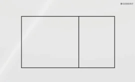 Кнопка зливу Sigma 40 Square 115.629.SI.1 Білий Geberit купити