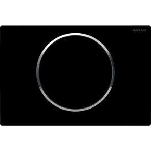 Кнопка зливу Sigma 10 (115.758.KM.5) чорний, Geberit №2