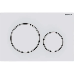 Кнопка зливу Sigma 20 (115.882.JT.1) білий мат, Geberit №2