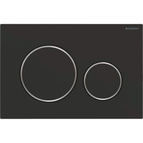 Кнопка слива Sigma 20 (115.882.14.1) черный мат, Geberit №2