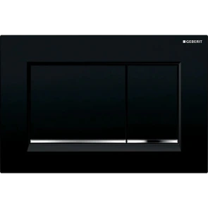 Кнопка зливу Sigma 30 (115.883.KM.1) чорний, Geberit №2