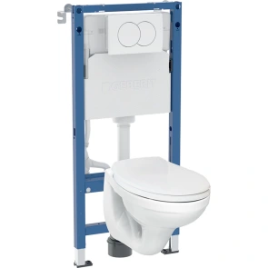 Комплект Установка для унитаза Duofix Pro 20 + Унитаз Idol с крышкой 118.315.11.2 Geberit №2