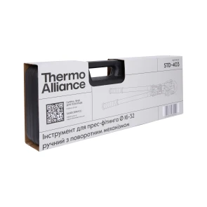 Инструмент для пресс-фитинга Thermo Alliance d16-32 ручной с поворотным механизмом STD-403 №9
