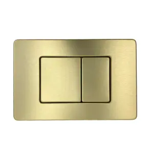 Кнопка смыва для инсталляции VBI ELBA XS BRUSHED GOLD №1