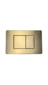 Кнопка смыва для инсталляции VBI ELBA XS BRUSHED GOLD №2