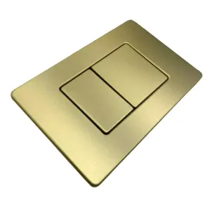Кнопка смыва для инсталляции VBI ELBA XS BRUSHED GOLD №4