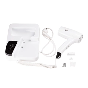 Фен с держателем Qtap Pohodli 1200 Вт QTF1200RNP White (Pobut) №5