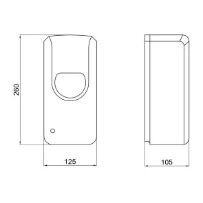 Дезінфектор Qtap Pohodli 6V безконтактний QT170WH42921 White (Zdraví) №6