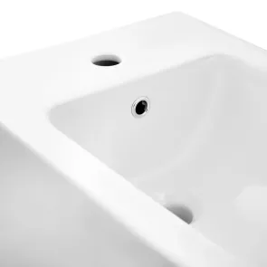Комплект Qtap Crow 2 в 1: подвесной унитаз Rimless + биде подвесное №7