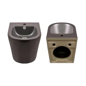 Комплект Qtap Scorpio Matt Black 2 в 1: подвесной унитаз Ultra Quiet QT14332380AMB + биде подвесное QT1455053FMB №6