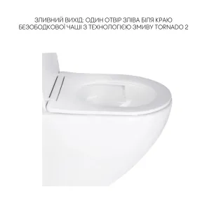 Комплект Qtap Robin 2 в 1: подвесной унитаз Ultra Quiet + биде подвесное №4