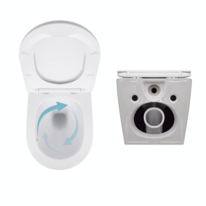 Акционный набор: Унитаз подвесной Jay Ultra Quiet QT07335177W 485х360х320+ Tern Ultra Quiet QT17332303ASW 490x365x325 №5