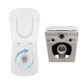Акционный набор: Унитаз подвесной Jay Ultra Quiet QT07335177W 485х360х320+ Tern Ultra Quiet QT17332303ASW 490x365x325 №8