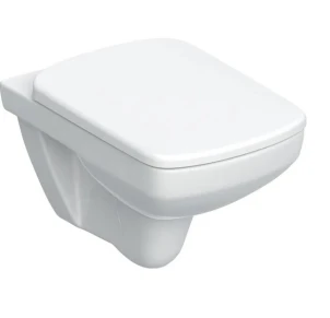 Унітаз підвісний воронкоподібний з кришкою soft-close Selnova Square 501.961.00.1 Geberit №1
