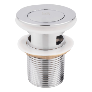 Донний клапан Lidz Tani 004 нажимний 1 1/4" з переливом LDTAN004CRM32527 Chrome №1