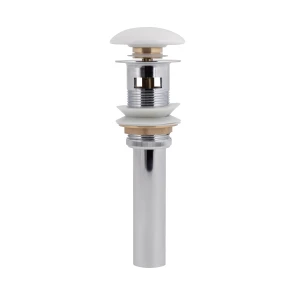 Донный клапан для раковины Qtap PU02O 225х70х70 White с переливом №1