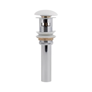Донный клапан для раковины Qtap PU02O 225х70х70 White с переливом №3