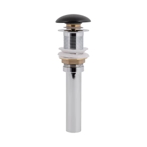 Донный клапан для раковины Qtap PU03 225х70х70 Matt black №3