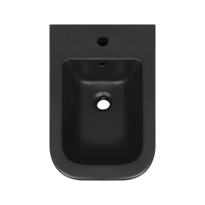 Біде підвісне Qtap Tern New 500x360x320 мм Matt Black QT17551303GMB №7