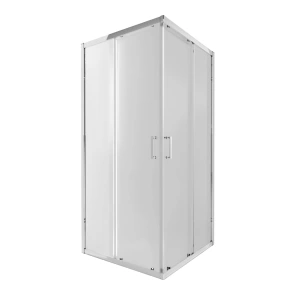 Душова кабіна Qtap Taurus CRM1011SC6 100x100 см, скло Clear 6 мм, покриття CalcLess без піддона №1