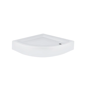 Набор Lidz душевая кабина Latwa SC80x80.SAT.LOW.GR, стекло тонированное 4 мм + поддон Kupala №5
