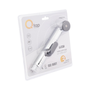Воронка для гигиенического душа Qtap Rucni округлая QTCRMA021 Chrome/Grey №3