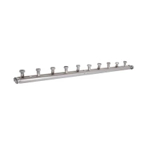 Коллектор распределительный Thermo Alliance Forte Quick System для 5 насосных групп 1 1/4"x1, нерж. сталь SUS 304 TAF-QSK5