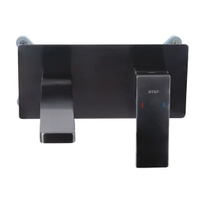 Смеситель для раковины Qtap Gemini скрытого монтажа QTGEM273GMB45695 Gunmetal Black PVD №3