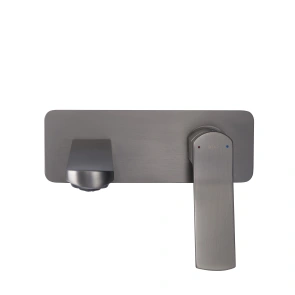 Змішувач для раковини Qtap Slavonice прихованого монтажу QTSLA273GMB45920 Gunmetal Black PVD №4