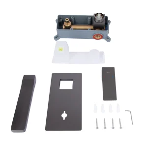 Смеситель для раковины Qtap Gemini скрытого монтажа QTGEM273GMB45695 Gunmetal Black PVD №8