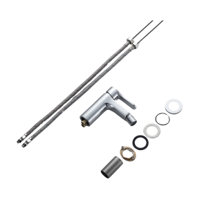 Змішувач латунний для біде Lidz Astra 001AF (k35) LDAST001AFCRM48089 Chrome №8