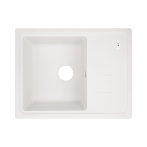 Кухонная мойка Lidz 620x435/200 WHI-01 (LIDZWHI01620435200) №1