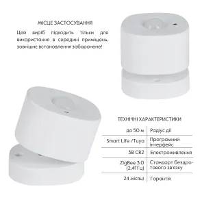 Thermo Alliance ZigBee Беспроводной детектор движения ZB-XIS №2