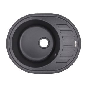 Кухонна мийка Lidz 620x500/200 BLA-03 (LIDZBLA03620500200) №1