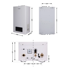 Котел електричний Thermo Alliance 4 кВт TA149DCN4 №13