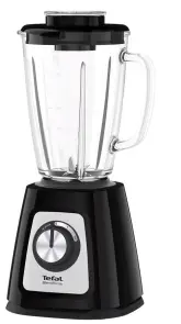 Блендер Tefal стаціонарний Blendforce 800Вт, чаша-1750мл, скло, чорний №1