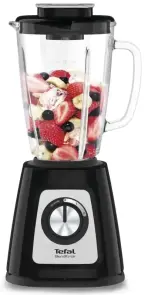 Блендер Tefal стаціонарний Blendforce 800Вт, чаша-1750мл, скло, чорний №7