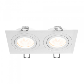 Світильник VIDEX під лампу 2xGU10 врізний Білий (VL-SPF23S-Вт) №2