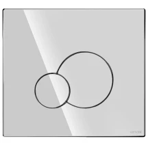 Кнопка BASE CIRCLE хром глянець