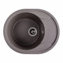 Гранитная кухонная мойка VALESO 5847 ONYX матовая дюна