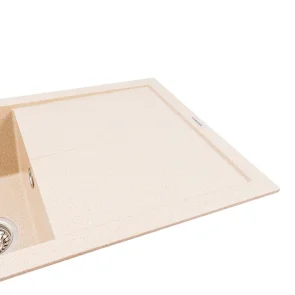 Гранітна мийка для кухні VALESO SOLID 7843 матова Сафарі №3