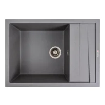 Кухонная мойка гранит матовый 7050 CASCADA VALESO Серый муссон