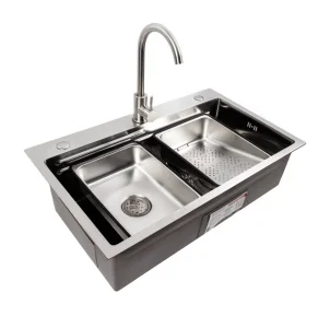 Кухонный комплект с мойкой Valeso Handmade CM 7546B Workstation из нержавеющей стали №3